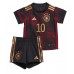 Germania Serge Gnabry #10 Seconda Maglia Bambino Mondiali 2022 Manica Corta (+ Pantaloni corti)